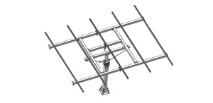 3kw 2 축 모든 주요 구성 요소 태양 전지 패널 추적 시스템 이중 축 완성 된 태양 광 추적기 시스템 - Product Image 5