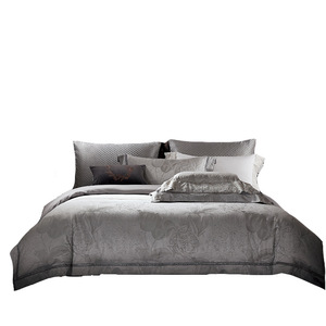 400Thread Count Percale 100% Cotton Sateen Plain Dyed Fabric and Sheet <strong>Sets</strong> for Hotel <strong>Bedding</strong> Linen - Product Image 1