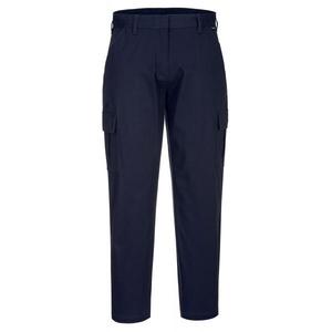 PORTWEST - S233DNR28 Pantalones cargo elásticos para mujer Azul Marino-EAN 5036108350308 PANTALONES DE TRABAJO CARGO - Product Image 1
