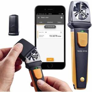 Testo 410i - Anémomètre à ailettes sans fil avec sonde intelligente - Product Image 4