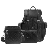 2025 sac fourre-tout en cuir PU pour hommes de luxe personnalisé sac à dos polochon sac à main Logo complet doublure en Polyester Sport Gym voyage Style OEM ODM