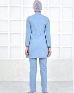 Uniforme <span class=keywords><strong>de</strong></span> Trabajo Modesto Musulmán para Asistente <span class=keywords><strong>de</strong></span> Atención al Paciente, Uniforme para Dentistas, Trabajadores <span class=keywords><strong>de</strong></span> la Salud, Farmacéuticos - Product Image 5