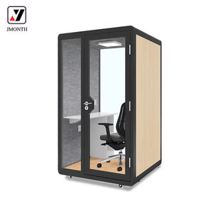 Cabine de bureau insonorisée de cabine téléphonique <span class=keywords><strong>acoustique</strong></span> portable moderne pour des réunions à la maison, à l'école ou à l'hôpital - Product Image 1