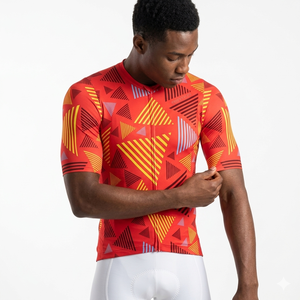 Maillot <span class=keywords><strong>de</strong></span> cyclisme <span class=keywords><strong>homme</strong></span> Aero Race Fit pour vélo <span class=keywords><strong>de</strong></span> route, manches courtes, anti-humidité, respirant, poche zippée, UPF50, vêtements <span class=keywords><strong>de</strong></span> cycliste, fabrication usine - Product Image 1