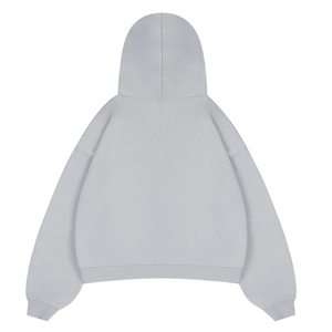 Sudadera con Capucha de Tela Premium, Estilo Holgado, Estampado Gráfico, Lavado Ácido, Calidad Premium, Ropa Urbana de Moda para Hombre - Product Image 2