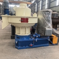 Granulateur de biomasse industriel à anneau de pression TC-470 pour copeaux de bois et sciure, haute productivité, fonctionnement continu, faible consommation