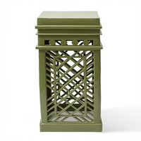 Urne de jardin de luxe en aluminium moulé sous pression, revêtement poudré, résistante aux intempéries, pour plantes, vase, piédestal, intérieur, extérieur, maison, jardin, mariage, hôtel
