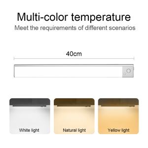 Luz de Armario Recargable por USB 2025 con Sensor, Luces Inalámbricas Bajo Muebles para Cocina - Product Image 2
