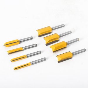 Straight <strong>Bit</strong> Double Flute Carbidetipped Router <strong>Bits</strong> for Wood Woodworking CNC <strong>Milling</strong> Cutter