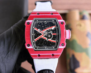 Montre mécanique automatique de luxe pour homme, design sportif tendance, boîtier en fibre de carbone, bracelet en acier inoxydable, cadran en saphir, nouvelle - Product Image 6