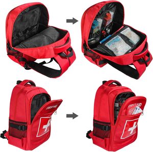 Mochila de Primeros Auxilios de Muestra Gratuita, Bolsa Médica para Emergencias, Bolsa Vacía para Emergencias Médicas, para el Hogar, Senderismo, Trauma, Viajes, Campamento - Product Image 1