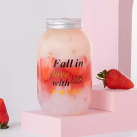 Bouteille en PET jetable de 250 ml et 350 ml pour soda, avec bouchon à vis et impression sérigraphique, bouteille de boisson en plastique de 12 oz