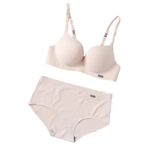 Girl Nylon Bra and Panty Set French Simplicity Underwear One