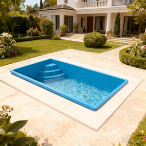 Piscina de Fibra de Vidrio Enterrada a Medida para Hotel, Villa o Resort - Product Image 4