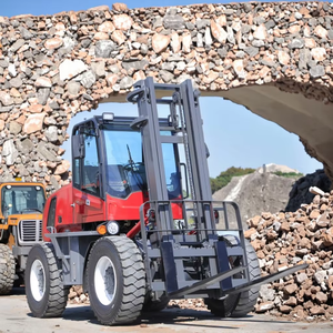 Carretilla elevadora diésel de servicio pesado <span class=keywords><strong>5T</strong></span> con motor intercambiable para terrenos rocosos - Product Image 1