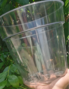 Nursery Pots with Drainage Hole, Transparent Variety Pack <b>Plastic</b> Plant Pot Seedling <b>Planter</b> Seed Flower - Product Image 5