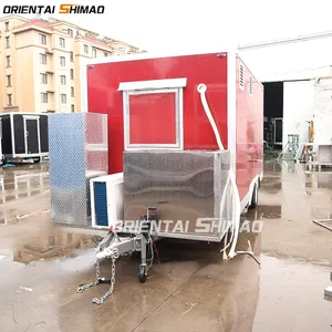 Восточный SHIMAO Быстрый грузовик taco электро-стрит передвижной продуктовый Фургон/вагончиков с мороженным кофе прицепы для продажи, сделанные в Китае