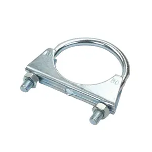 Galvanized Steel U Bolt Exhaust Pipe Clamp