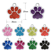 Logo de gravure personnalisé étiquettes d'identification de chien en métal vierge étiquette nominative de sublimation collier pendentif étiquettes de chien