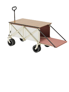 Chariot pliable tout-terrain YX-F1-30 Beach Grass <span class=keywords><strong>Master</strong></span> avec table, grand bac, base stable à 4 roues, 4 couleurs - Product Image 1