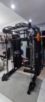 Station de musculation multifonctionnelle Smith Machine pour la maison, tout-en-un, pour entraînement de musculation en intérieur