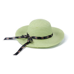Promotion Direct Usine Dernier Cri Visières Tendance en Paille Naturelle Imprimées Sérigraphiées pour l'Été en Extérieur avec Logo Enfants et Adultes - Product Image 4
