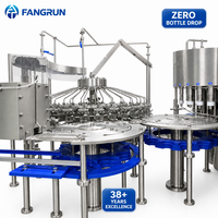 Machine de remplissage et de bouchage automatique certifiée CE pour bouteilles d'eau potable pure en PET et en verre