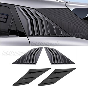 Para BYD Sealion 06EV Dmi, embellecedor de ventana trasera triangular tipo aleta de tiburón, kit de carrocería, cubierta de embellecedor de ventana de ventilación lateral trasera, pieza de modificación. - Product Image 3