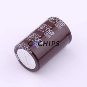 Condensateur électrolytique en aluminium à encliquetage EKMW451VSN561MR45S, composant traversant (THT), D30xL45mm - Product Image 2