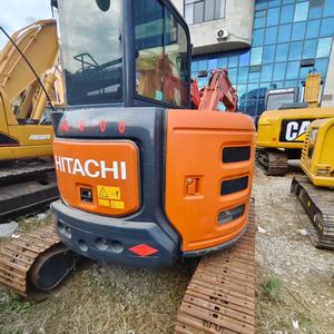 Mini-excavatrice d'occasion de 6 tonnes ZX60USR avec moteur, boîte de vitesses, pompe et composants d'origine - Testée et inspectée pour le creusement de canalisations - Product Image 1