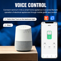 Interruptor Inteligente WIFI JIUJI TUYA Smartlife 63A con Medición y Monitoreo, Disyuntor, Temporizador, Relé, Estado de Conexión, Plástico