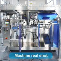 Machine d'emballage de sac de fermeture éclair de dates rouges de casse-croûte