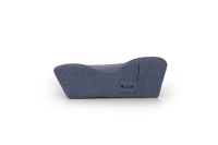 Coussin de massage en mousse à mémoire de forme anti-statique en forme de papillon, respirant, absorbant la transpiration, amovible, lavable, tricoté