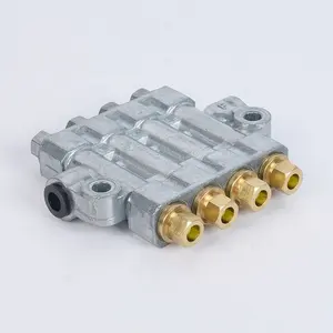 Detective Volumetric Grease Oil Distributor/separator Valve Divider 5 Outlets For Centralized Lubrication System RH3400