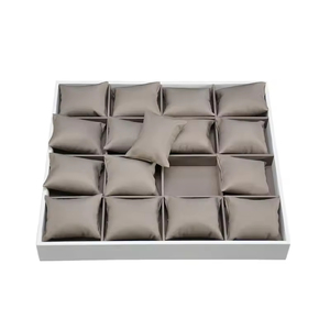 Organizador de Joyas de Lujo, Bandeja Apilable para Exhibición de Pulseras y Joyas, Soporte de Almacenamiento para 16 Relojes, Exhibidor de Joyería - Product Image 5