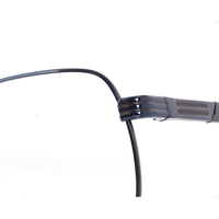 Gafas de Metal BONA, Nuevo Diseño Rectangular, Lentes Ópticas para Miopía, Color Negro, Protección Anti-Luz Azul, para Lectura