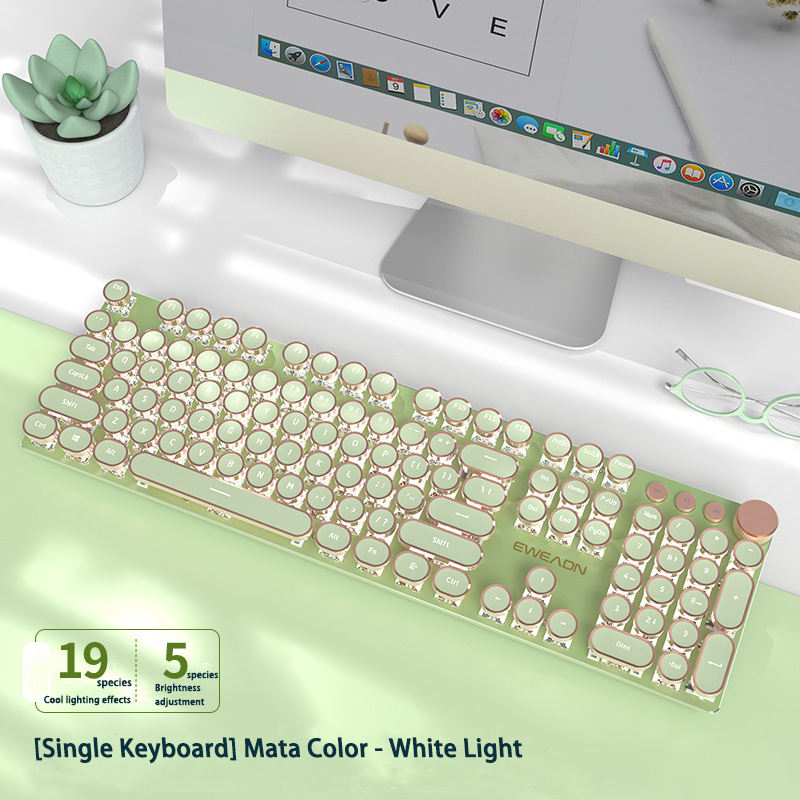 Matcha White Light - three mode - Honey Powder Roll