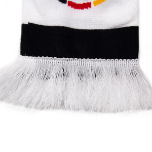 Écharpe carrée en acrylique personnalisée avec logo, tricot jacquard, écharpe de sport pour hommes, personnalisable, légère et rétenteur de chaleur - Product Image 5