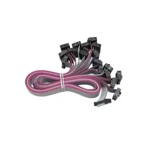 Accesorios de pantalla Led Cable DE DATOS plano de 16 pines Paso de 2,54 MM Cable de señal de módulo Led de cinta plana de cobre puro