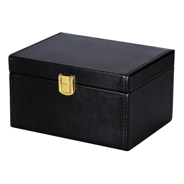 Faraday Box Car Key Signal Blocker Phone Storage Box with PU Material High Protective Custom Logo