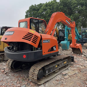 Excavadora Usada Dx75 de Alta Rentabilidad y Bajas Horas de Trabajo, Excavadora Usada Doosan Dx75 de 75 Toneladas, Excavadora para Zanjadas Dx60 Dx80 en Venta - Product Image 4