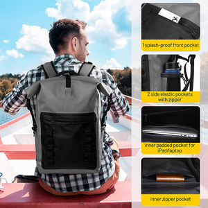 YS YS-107, Bolsa Impermeable Ligera con Cierre de Poliéster de 20-36L, Bolsa Seca Unisex de Moda para Deportes al Aire Libre - Product Image 4