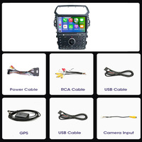 Android DVD Multimédia NO 2DIN Head Unit Qualcomm Radio Pour Ford Explorer 5 2011 - 2019 Cam Stereo Car GPS Player Navigation