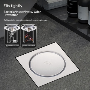 OEM Toilet Floor Drain Press-Type Bounce Inner Core Closure Cover Sewer Plug Anti-Return Odor Artifact Universal Anti-Blocking - Product Image 2