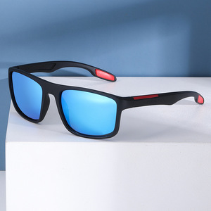 Men's Sunglasses Polarized UV400 Blue <b>Mirror</b> Lens PC Frame Anti Glare Driving Outdoor Use - Product Image 1