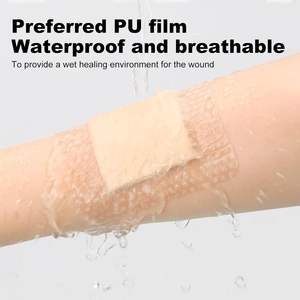 YOJO Apósito de Espuma de Silicona Superabsorbente Impermeable con Borde Suave de 4x4 Pulgadas y Adhesivo de Silicona, Vida Útil de 3 Años - Product Image 5