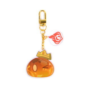 <span class=keywords><strong>Porte</strong></span>-clés Slime <span class=keywords><strong>Genshin</strong></span> Impact Cosplay, pendentif en acrylique mignon, <span class=keywords><strong>porte</strong></span>-clés pour sacs, <span class=keywords><strong>porte</strong></span>-clés double face, Hu Tao Wenti Klee Fans Key Chain - Product Image 1
