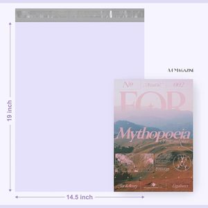 ซองพลาสติกกันน้ำสำหรับส่งพัสดุ  พร้อมกาวเหนียวแน่น สำหรับอีคอมเมิร์ซและงานขนส่ง - Product Image 4