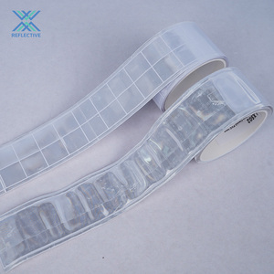LX cao phản chiếu Băng PVC phản chiếu cảnh báo băng cho an toàn Quần áo làm bằng bền phản chiếu Vinyl - Product Image 3