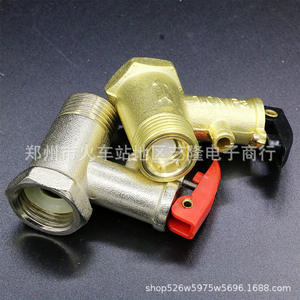 Soupape de sécurité 10 bars 1/2 pouce avec joint EPDM, température normale de l'eau, universelle, en cuivre pour chauffe-eau électrique - Product Image 2
